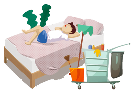 客房（fáng）卫士酒店困惑